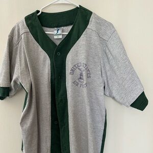 Vintage Air Force Button Up Thick Tee